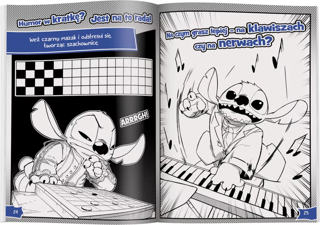 Stich. Stichownik. Zabawy z mangą - tantis.pl