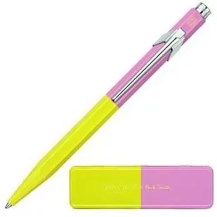 Długopis Paul Smith Edycja 4, M Chartreuse/Rose - tantis.pl