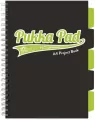 Kołozeszyt Pukka Pad A4 Project Book Black & Lime Green A4 czarny - tantis.pl