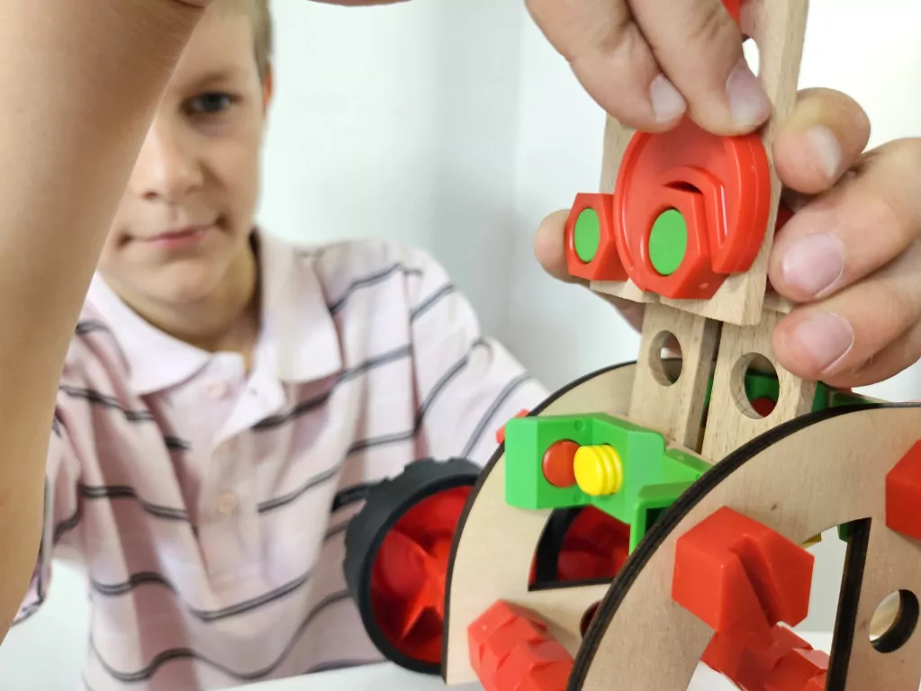 Pull Truck 3w1. Mały Konstruktor Junior - tantis.pl