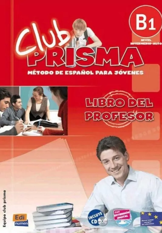Club Prisma B1 - Libro del profesor + CD - tantis.pl