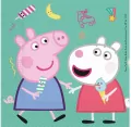 Serwetki papierowe Peppa Pig, 33x33 cm, 20 szt - tantis.pl
