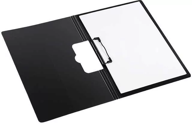 Teczka z klipem NOTOdesk. Czarna - tantis.pl