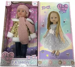 Lalka winylowa 43cm mówi i śpiewa po polsku