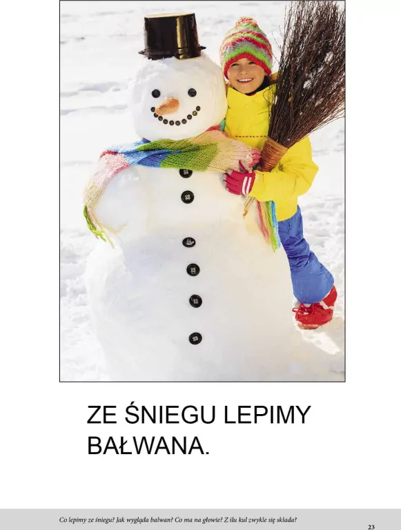 Zima. Bardzo proste czytanki dla dzieci - tantis.pl