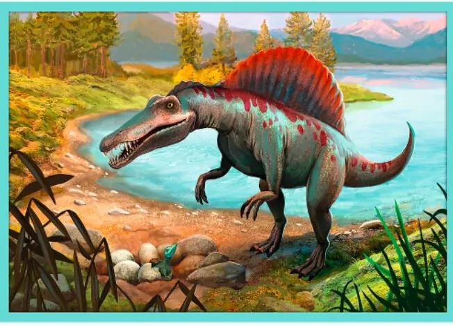 Poznaj wszystkie dinozaury. Puzzle 10w1 - tantis.pl