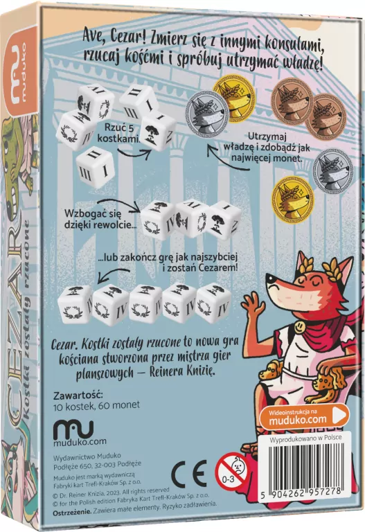 Cezar. Kostki zostały rzucone - tantis.pl