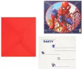 Zaproszenia z kopertami. Spiderman - tantis.pl