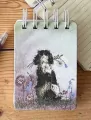 Kołonotes A7 SSN37 Spaniel z kwiatami - tantis.pl