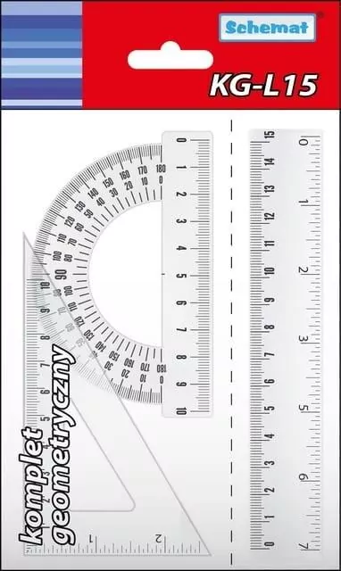 Komplet geometryczny mały. 3 elementy - tantis.pl