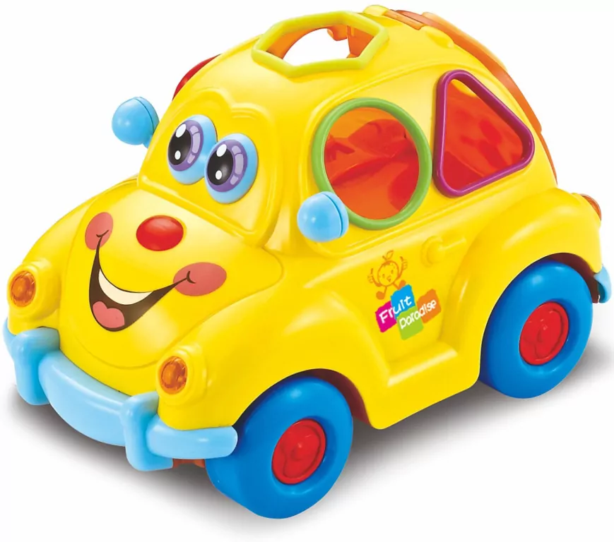 Zabawne auto z muzyką i światłem - tantis.pl