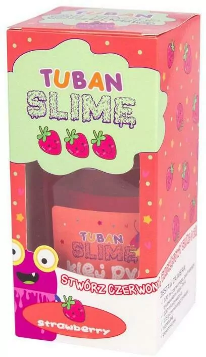 TUBAN. Zestaw Diy Super Slime Truskawka - tantis.pl