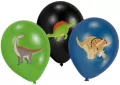 Balony lateksowe Wesołe Dinozaury 28cm - tantis.pl