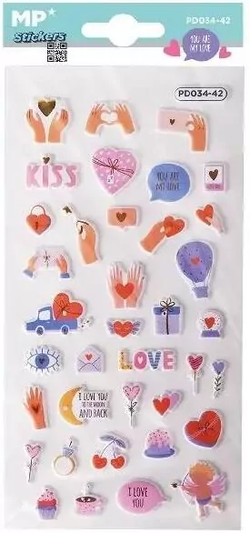 Naklejki 3D Love - tantis.pl