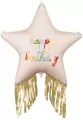 Balon foliowy Gwiazda z frędzlami 72x72cm - tantis.pl