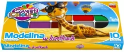 Modelina w kostkach 10 kolorów