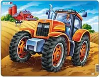 Puzzle 37. Układanka. Traktor