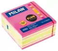 Karteczki fluo mix kostka 76x76 MILAN - tantis.pl