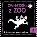 Książeczka kontrastowa. Zwierzaki z zoo - tantis.pl