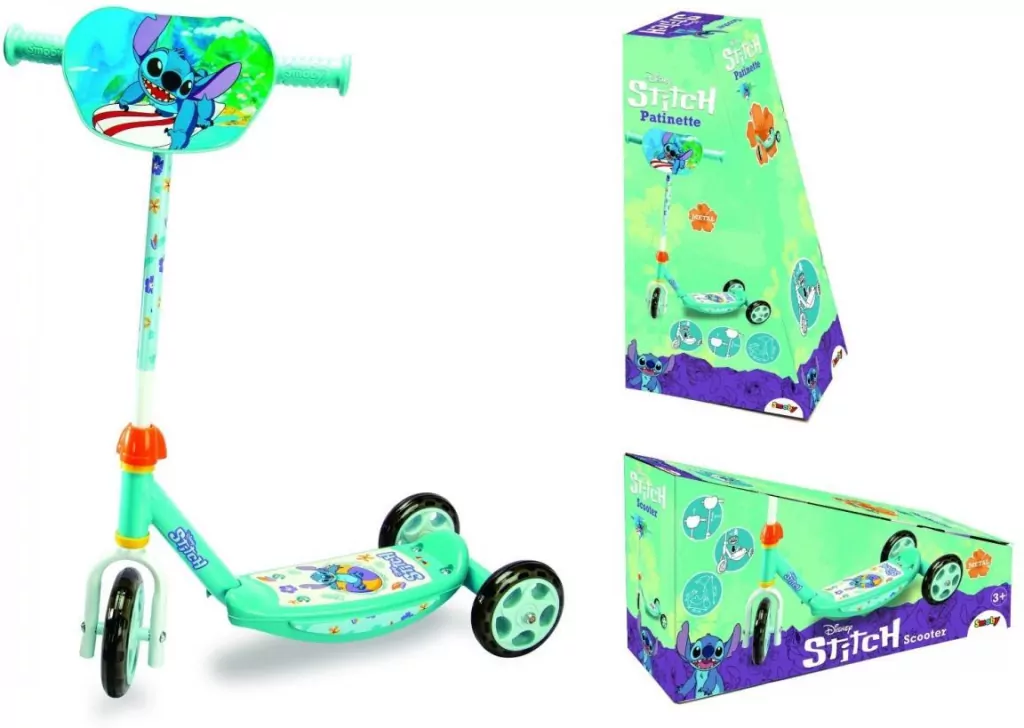 Smoby Stitch Trójkołowa hulajnoga - tantis.pl