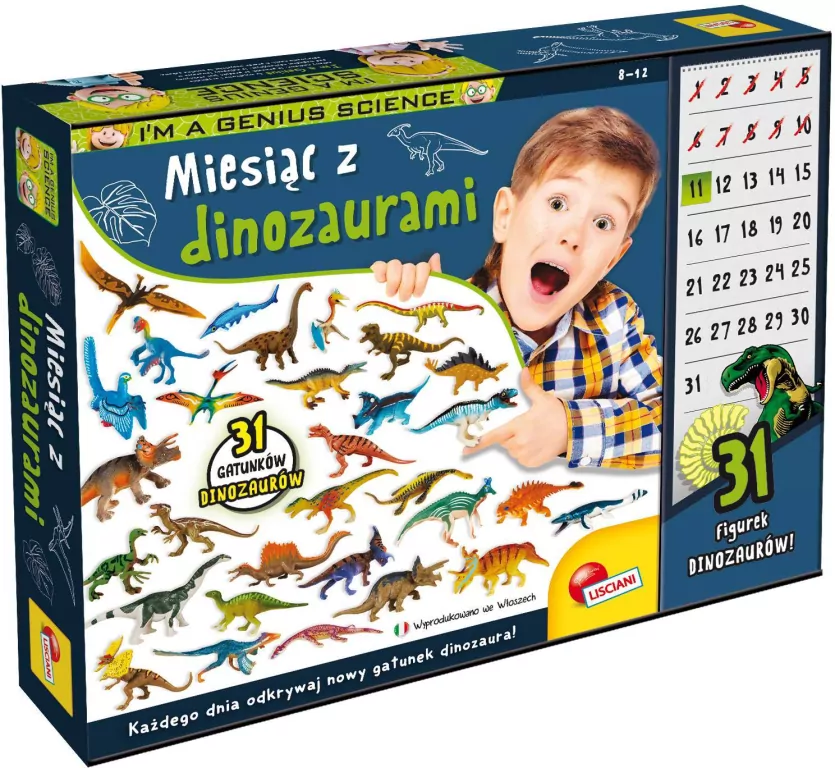 Miesiąc z dinozaurami. I'm a genius - tantis.pl