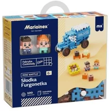 Mini Waffle Wedel 100el. Słodka furgonetka - tantis.pl