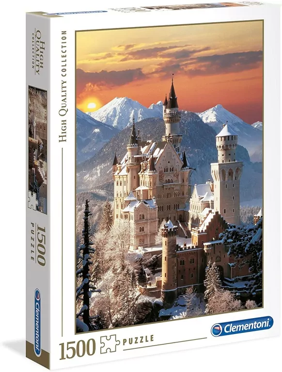 Puzzle 1500. High Quality Collection. Neuschwanstein - tantis.pl