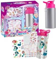 Zestaw kreatywny butelka na wodę syrenka