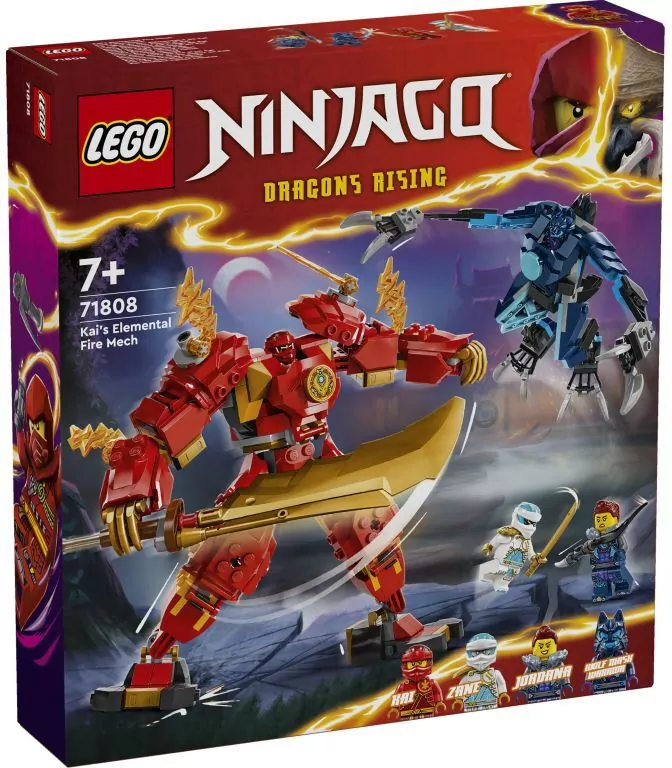 LEGO® Ninjago. Mech żywiołu ognia Kaia 71808 - tantis.pl