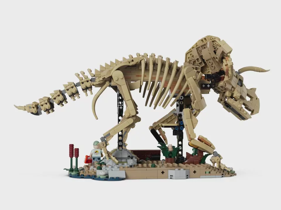 LEGO® Szkielety dinozaurów: triceratops 77985 - tantis.pl