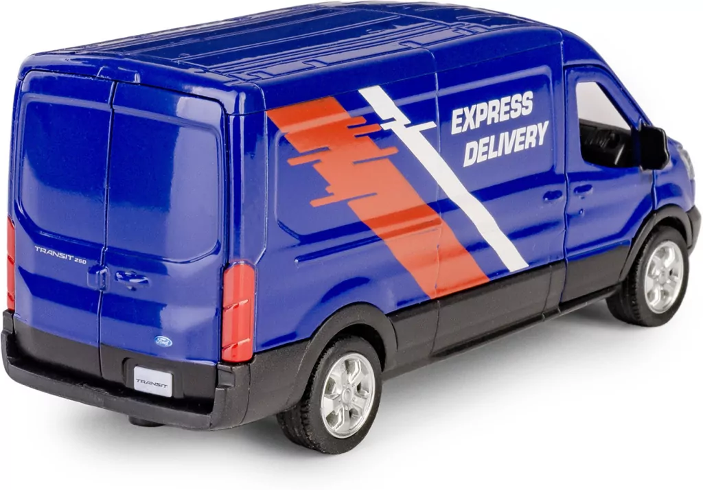 Ford Transit Van 2018, niebieski - tantis.pl