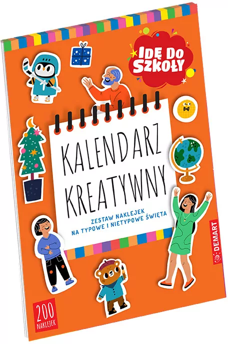 Kalendarz kreatywny. Idę do szkoły - tantis.pl