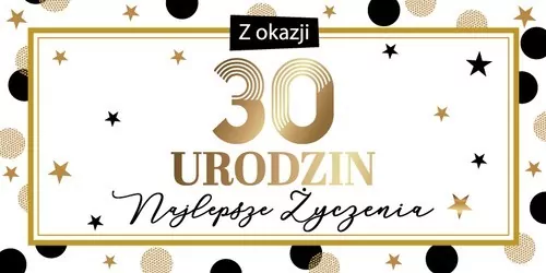 Pudełko Urodziny 30 - tantis.pl