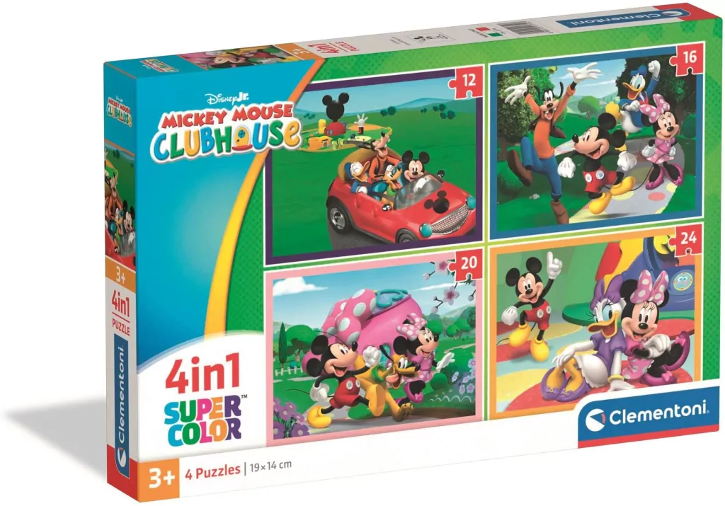Puzzle 4w1 Mickey Mouse Clubhouse - tantis.pl