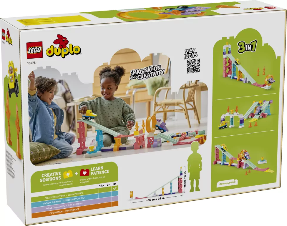 LEGO® Kreatywne rampy 3 w 1 z pojazdami 10478 - tantis.pl