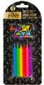 Świeczki urodzinowe Neonowe 8,5cm 12 szt. SF-900 - tantis.pl