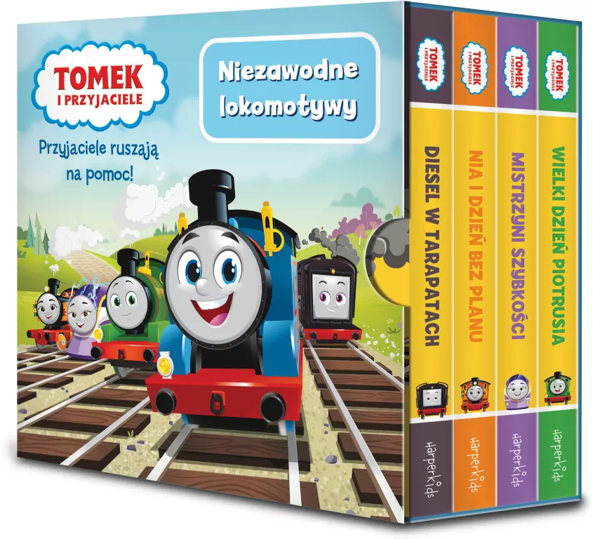 Tomek i przyjaciele. Niezawodne lokomotywy - tantis.pl