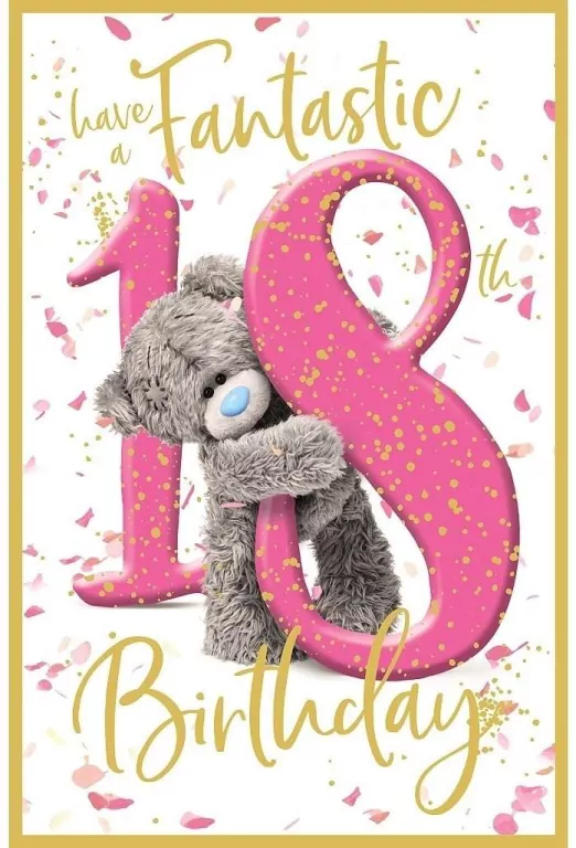 Kartka urodzinowa Have a fantastic 18th birthday - tantis.pl