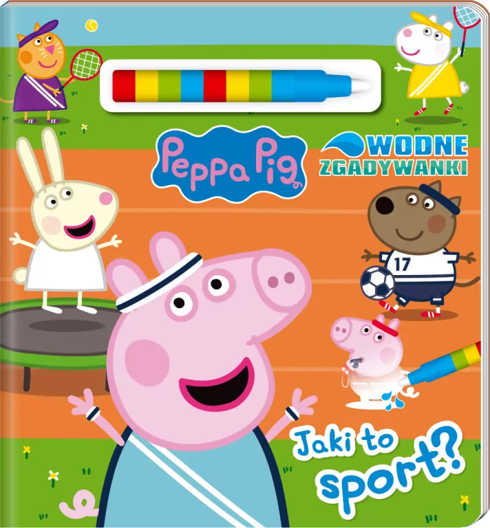 Jaki to sport. Wodne zgadywanki. Świnka Peppa - tantis.pl
