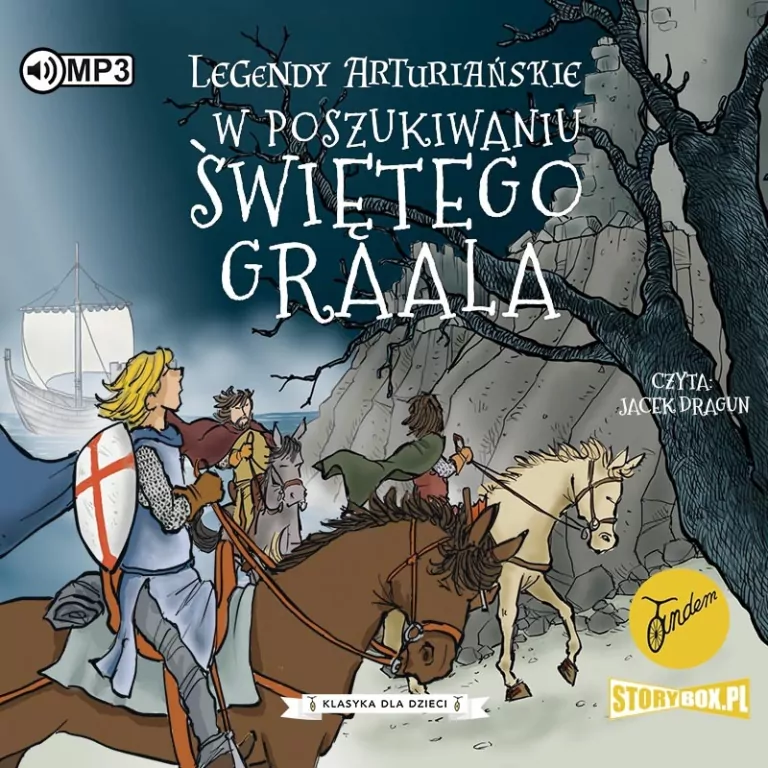 W poszukiwaniu Świętego Graala. Legendy arturiańskie. Tom 8 CD. Audiobook - tantis.pl