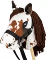 Hobby Horse Skippi. Koń na kiju gniado-srokaty - tantis.pl