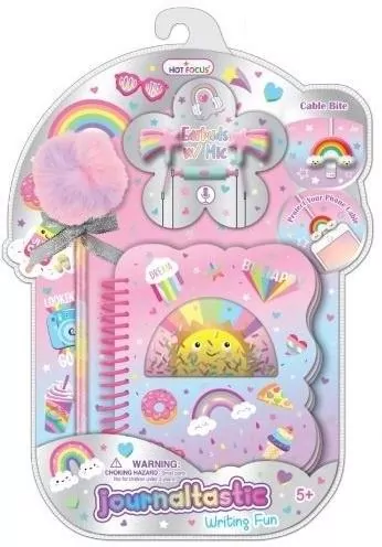 Słuchawki+kołozeszyt+długopis Słoneczko - tantis.pl