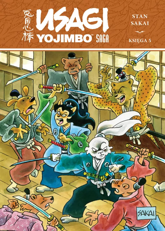 Usagi Yojimbo Saga. Księga 5 - tantis.pl