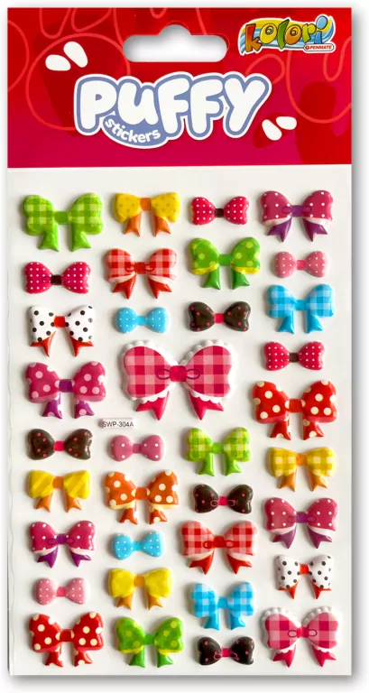 Naklejki puffy Bows - tantis.pl