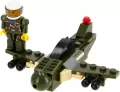 Klocki konstrukcyjne Alleblox Military Force 63-64 elementy, mix - tantis.pl