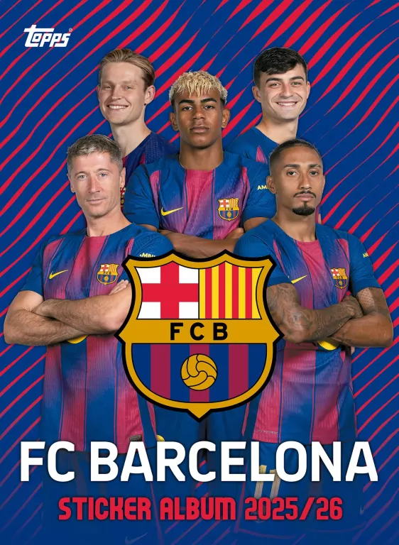 Album z naklejkami FC Barcelona Sticker album 2025/26 - tantis.pl