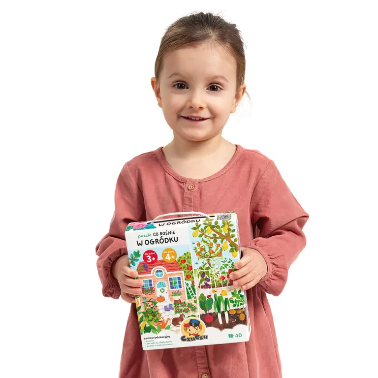 CzuCzu. Puzzle. Co rośnie w ogródku. 40 el. - tantis.pl