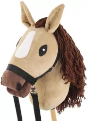 Hobby Horse Skippi. Koń na kiju karmel