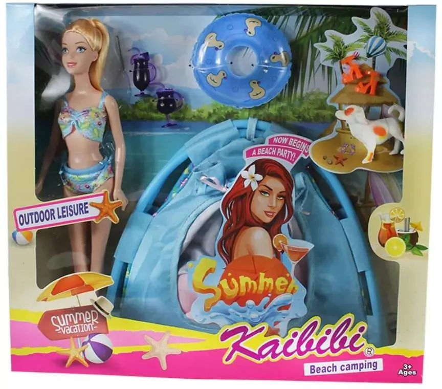 Lalka Relaks na plaży z pupilem - tantis.pl