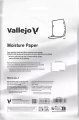 Vallejo: B90003 - Moisture Paper (30 szt.) - tantis.pl